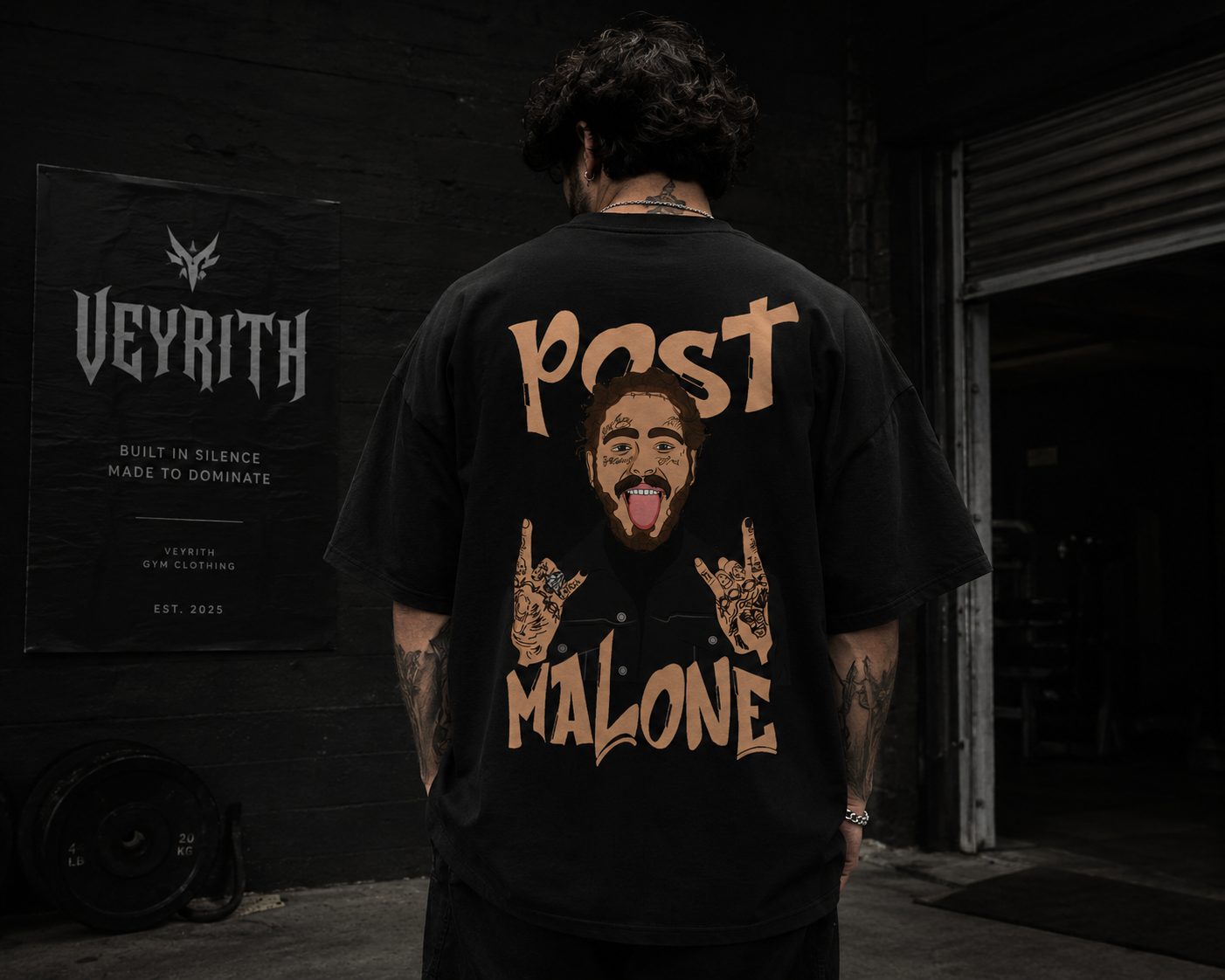 Post Malone Oversized Tee